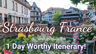 Walking Tour  in Strasbourg France plus BATORAMA BOAT TOUR | Traveling in France during Covid 19