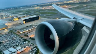 Air Canada Boeing 777-300ER Roaring Dusk Takeoff from Toronto Pearson | YYZ-BCN