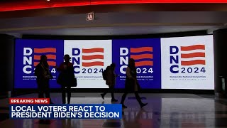 Illinois voters in Chicago react after Biden drops out ahead of Democratic National Convention