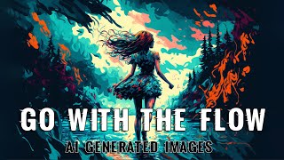 Queens Of The Stone Age - Go With The Flow - Lyrics - AI generated Images