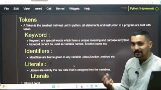 Tokens In Python || Python for Data Science