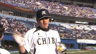 【プロ野球パ】反撃の一発！クルーズ今季1号ソロホームラン 2015/04/02 M-F