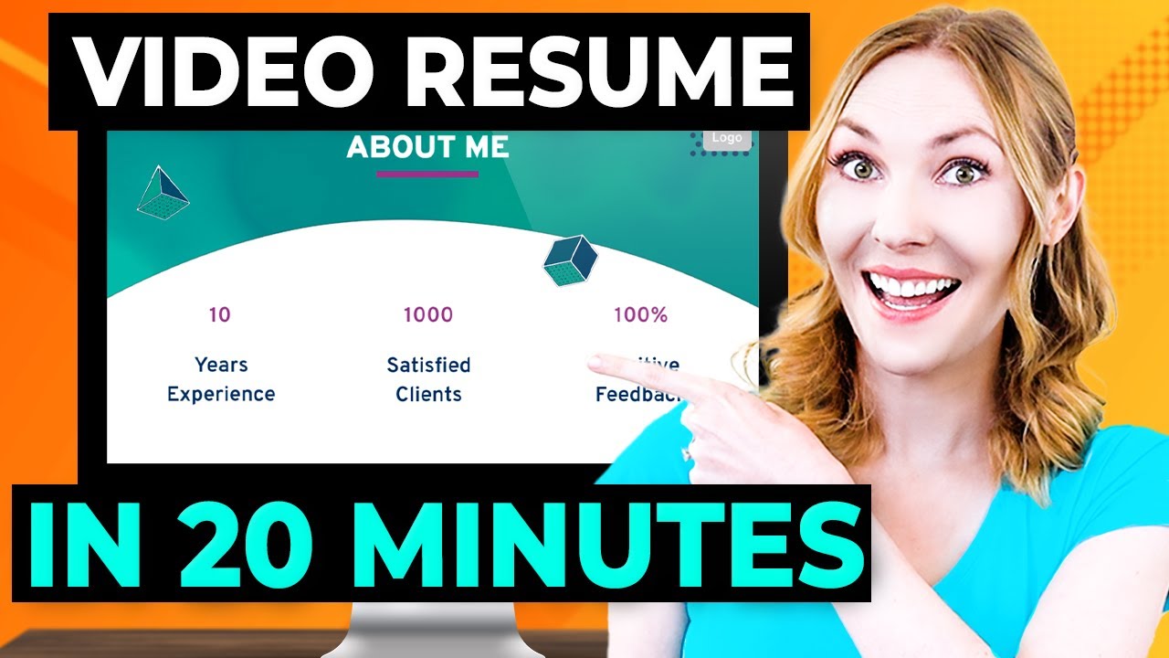 How To Make A Video Resume In Under 20 Min Youtube