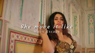 She move it like - Badshah ( slowed + reverbed ) | Music Escape