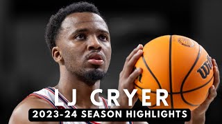 LJ Cryer 2023-24 Houston Cougars Highlights