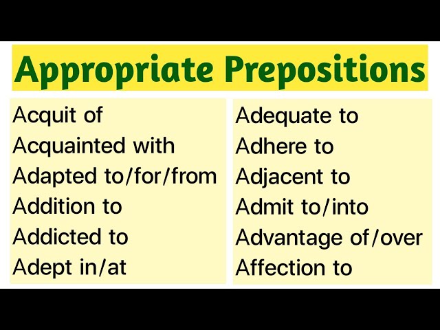 What Is Appropriate Preposition Infoupdate Org