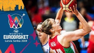 Bernadett Hatar (Hungary) - Group Stage Highlights - FIBA Women's EuroBasket 2019