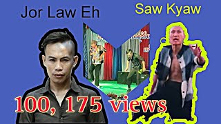 Karen new song with dance by Jor Law Eh & Saw Kway. Part (1)