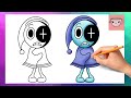 How To Draw Astro from Dandy's World | Easy Drawing Tutorial