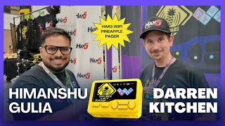 Interview with Darren Kitchen at DEFCON 33 | Hak5 WIFI Pineapple Pager