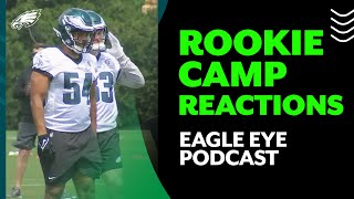 Eagles rookies make their first impressions | Eagle Eye Podcast