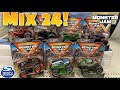 Spin Master Monster Jam MIX 24 INSTORE Madness! - 4 Targets, 2 Walmarts & 11 Trucks Found!