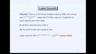 Lower Bounds on the Running Time for Scheduling and Packing Problems