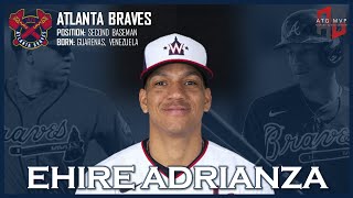 ATLANTA BRAVES: Ehire Adrianza ᴴᴰ