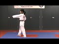 poomsae 1 back view