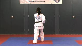 Poomsae # 1, Back View