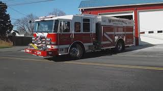 Whitehall Engine 3711 Responding