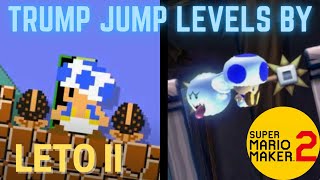 3 Trump Jump Levels by Leto II | Super Mario Maker 2