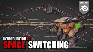 Advanced animation techniques - Space switching fundamentals in Blender