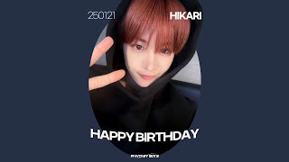 HAPPY HIKARI DAY 🎂