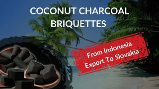 Charcoal Briquettes from Indonesia - Sustainable Coconut Charcoal | Export to Slovakia