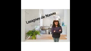 Lasagnes de Nanou