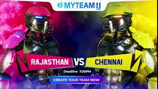 Indian T20 League |  Rajasthan vs Chennai | Today at 7:30 PM