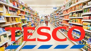 TESCO Food Shop Experience 2024