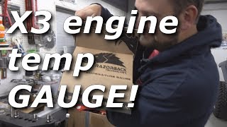 Installing a Razorback Maverick X3 engine temp gauge!