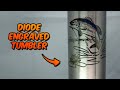 Color A Stainless Steel Tumbler with a Diode Laser