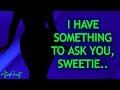 Your Wealthy Mature Goth Sugar Mommy GF Asks You Something Important [Audio RP]