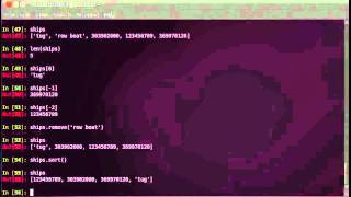 RT 2011 - Screencast 07 - Python/ipython part 1 - Introduction