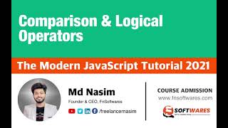 011 | Comparison & Logical Operators | The Modern JavaScript Tutorial