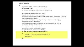 Intermediate Java Programming - Graphics and GUIs Part 4