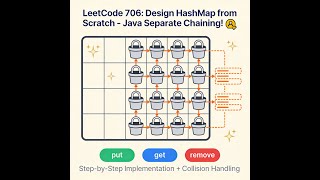 LeetCode 706:Design HashMap from Scratch-Java Separate Chaining! 🔑🚀😊👍