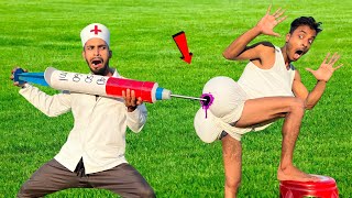 Must Watch New Funniest Comedy Video 2023 New Doctor Funny Injection Wala Comedy Video Ep-23