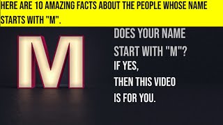 M Name Personality Traits | Personality Traits | M name People | Nature of M name People