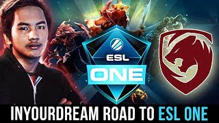 TOP 1 SEA Player inYourdreaM Road to ESL ONE with New Team Tigers - Player Perspective Dota 2