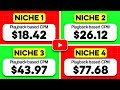 5 Proven HIGH CPM YouTube Niches for 2025