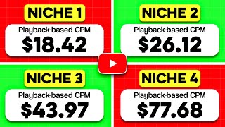 5 Proven HIGH CPM YouTube Niches for 2025