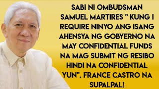 FRANCE CASTRO SUPALPAL KAY OMBUDSMAN SAMUEL MARTIRES!