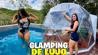 Primer Glamping De Lujo ISKALU En Metapan *Pasamos Una Noche En Medio Del Bosque*