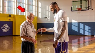 LeBron James Surprises Basketball Court Janitor with SUV, What Happened Next Will Leave You in Tears