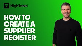 How to create a Third Party Supplier Register in under 5 minutes  | ISO 27001 with Stuart