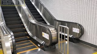 【３基】東京メトロ 北参道駅 １番 エスカレーター 上り 東芝 Kitasando station Exit1 Escalator up Toshiba