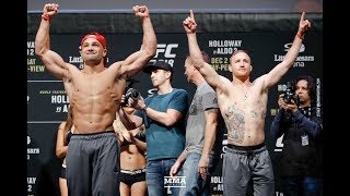 UFC 218: Eddie Alvarez vs. Justin Gaethje Staredown - MMA Fighting