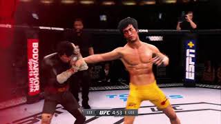 Rock Lee vs. Bruce Lee - EA Sports UFC 4 - Epic Fight 🔥🐲
