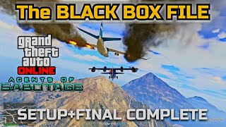 GTA ONLINE FIB FILES : BLACK BOX FILE MISSION COMPLETE ( AGENTS OF SABOTAGE DLC)