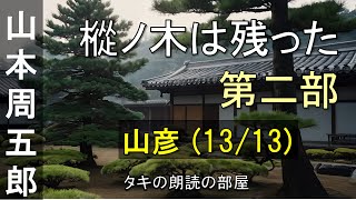 【朗読】樅ノ木は残った 第二部 『13話：山彦（13/13）』 山本周五郎の人気小説。青空文庫の無料朗読で、作業用BGMや睡眠導入としても♪