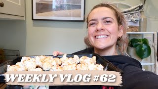 WEEKLY VLOG #62 | YUMMY FOOD, NEW MAKEUP \u0026 A HEAVY WEEK | EmmasRectangle